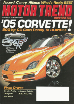 MOTOR TREND 2003 APR - VETTES, VETTES, & MORE VETTES